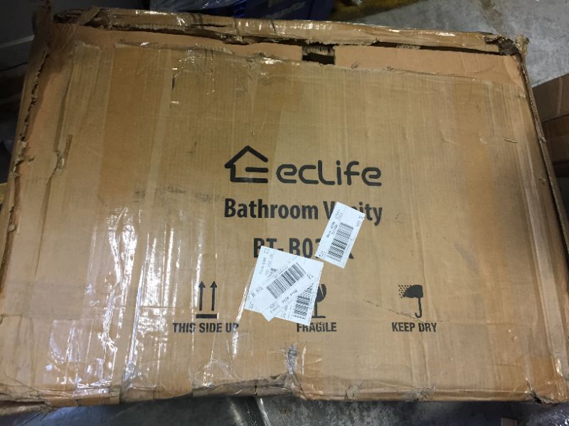 Photo 2 of eclife 24'' Modern Bathroom Vanity Cabinet  (Contemporary/A10 B02)
