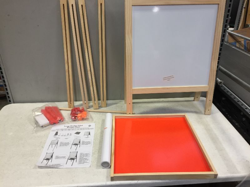 Photo 3 of  Double sided wooden easel 3+