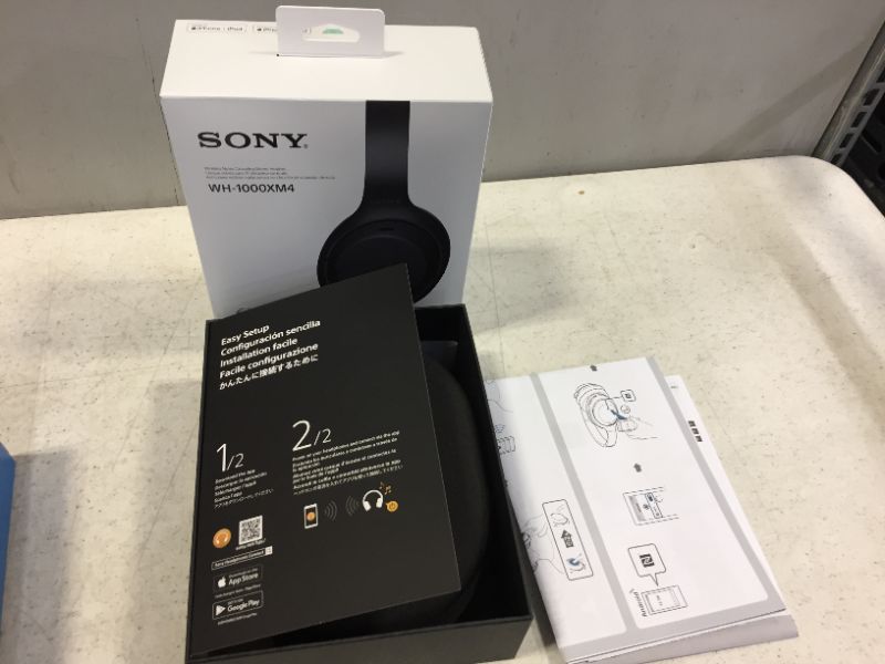 Photo 6 of Sony WH-1000XM4 Over the Ear Wireless Headset - Black