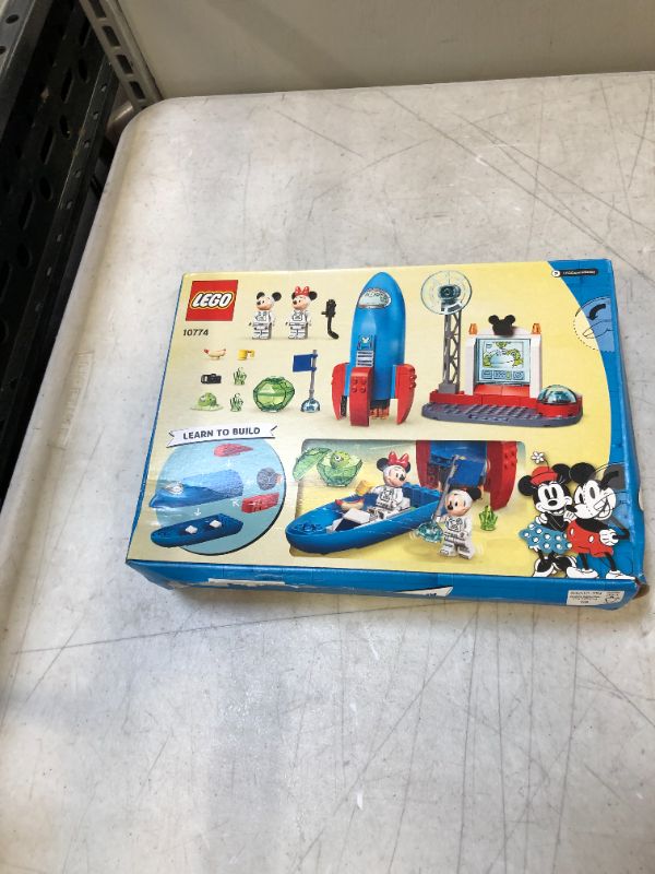 Photo 2 of LEGO Disney Mickey and Friends Mickey Mouse & Minnie Mouse’s Space Rocket 10774 Building Kit; A Cool Set for Kids; New 2021 (88 Pieces)