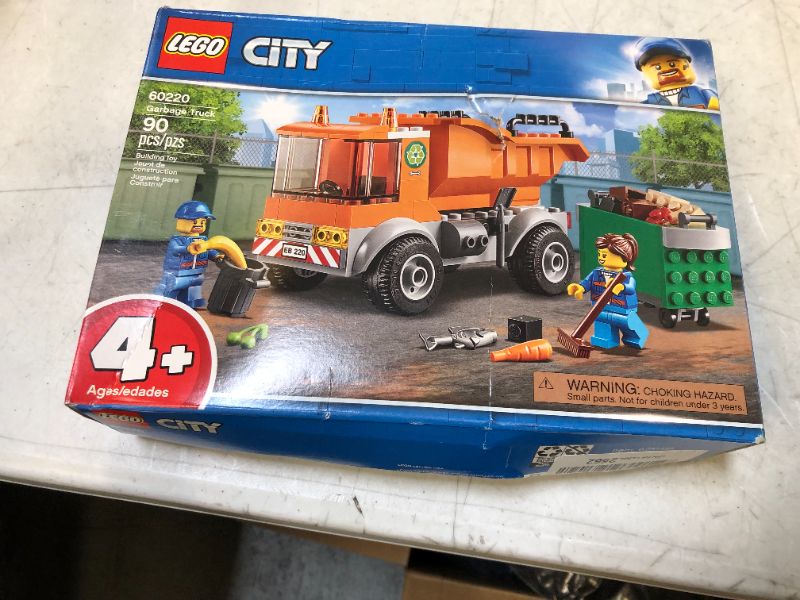 Photo 2 of LEGO City Great Vehicles Garbage Truck 60220 Building Kit (90 Pieces)