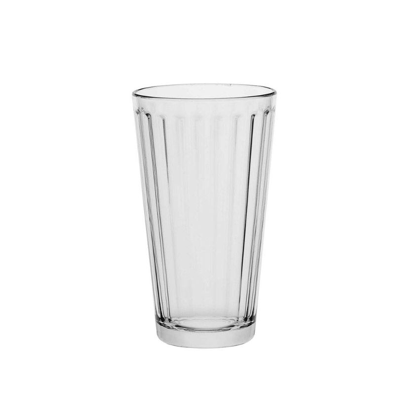 Photo 1 of 






























AmazonCommercial Drinking Glasses, Fluted Highball - Set of 6, Clear, 13 oz



