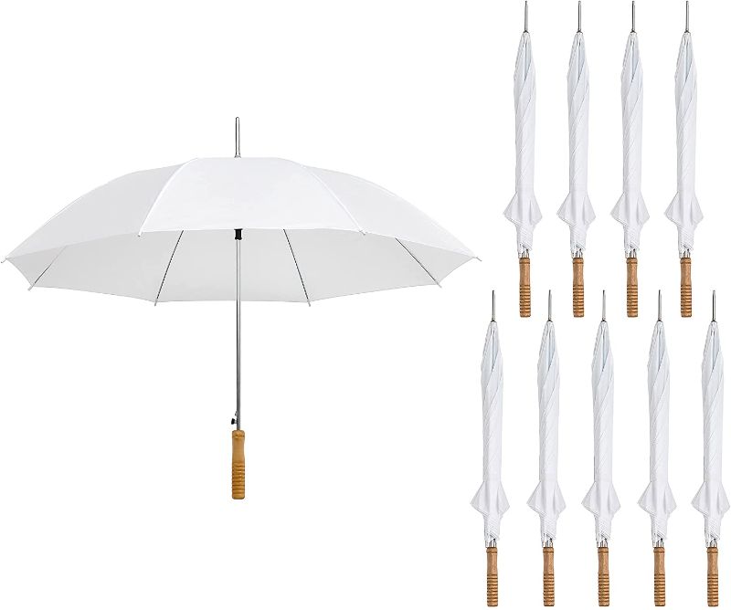 Photo 1 of Anderson Wedding Umbrella (Pack of 10) White 48-Inch 