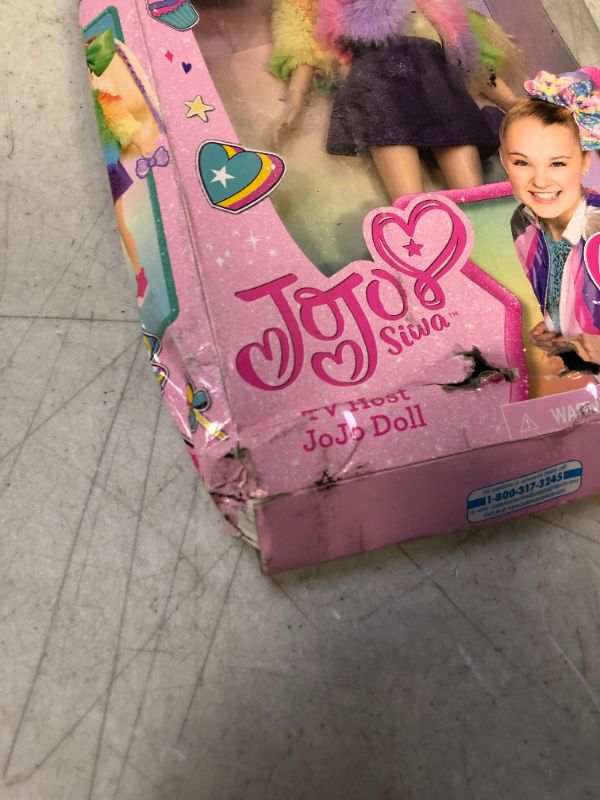 Photo 1 of Just Play JoJo Siwa Fashion Doll, TV host, 10-inch doll
