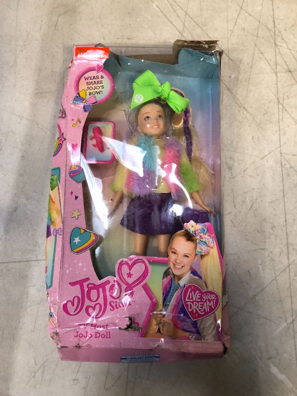 Photo 1 of Just Play JoJo Siwa Fashion Doll, TV host, 10-inch doll
