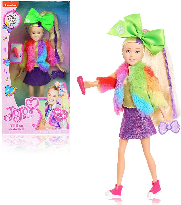 Photo 1 of Just Play JoJo Siwa Fashion Doll, TV host, 10-inch doll
