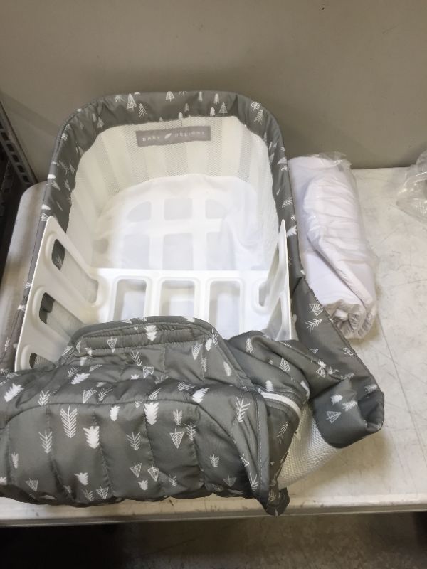 Photo 1 of Baby Delight Snuggle Nest Dream Portable Infant Lounger | Sleepy Trees | Unique Patented Design | Baby Lounger