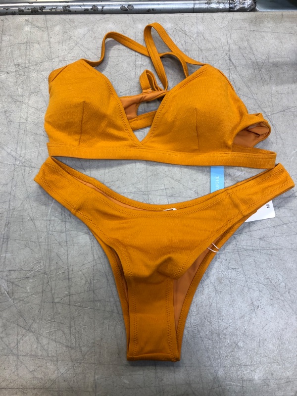 Photo 2 of Summer Cutout Criss Cross Bikini
