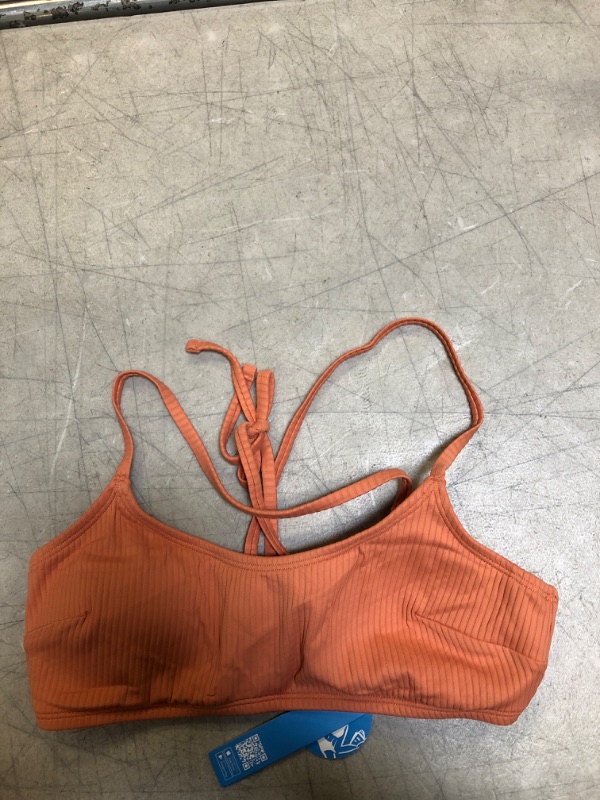 Photo 3 of Danielle Lace Up Back Tie Ruched Bikini. Medium
Generic Orang Bikini Top. Medium
