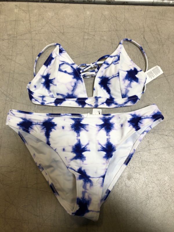 Photo 2 of Blue Crush Tie-Dye Bikini. Medium
