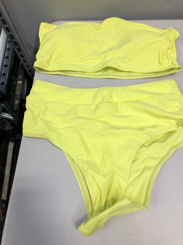 Photo 1 of women's two piece swimsuit set size M