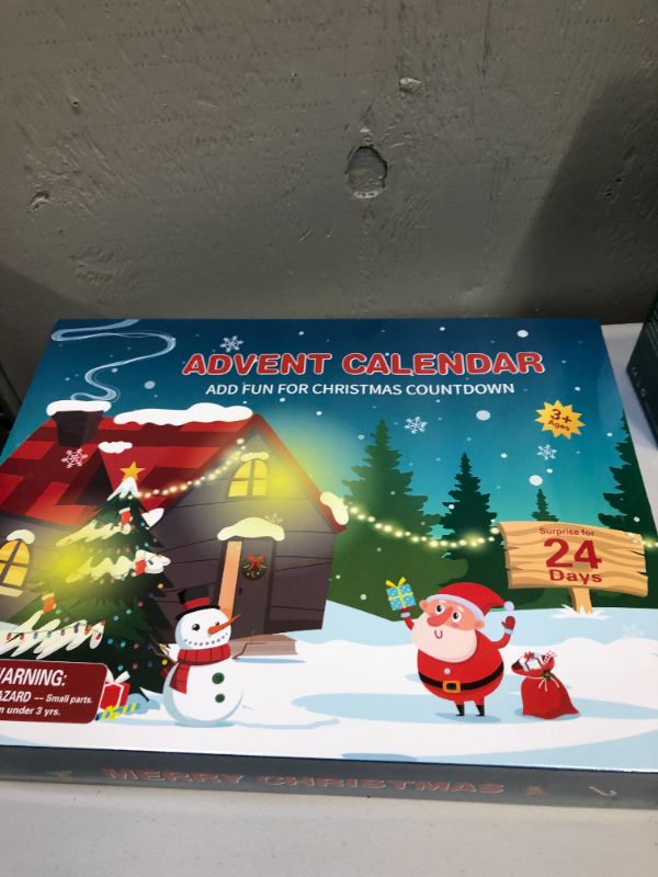 Photo 1 of Christmas countdown with toys