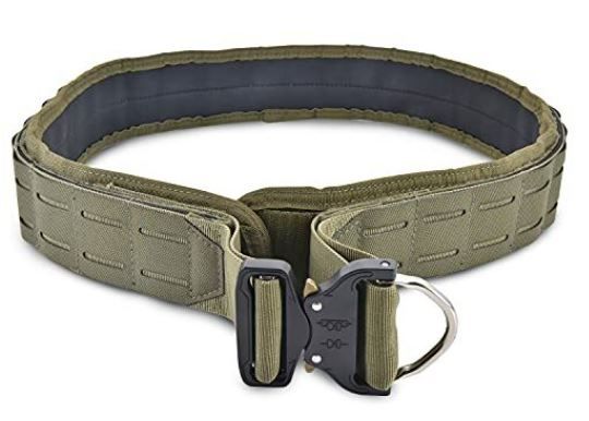 Photo 1 of VIKING POLARIS Heavy Duty Tactical Adjustable Battle Military Belt for Men | Long Lasting, Comfortable, Removable Anti-Slip pad, Webbing | MOLLE Multi-Purpose Padded Belt for Hunting S [Length 34.5-38.5"]

