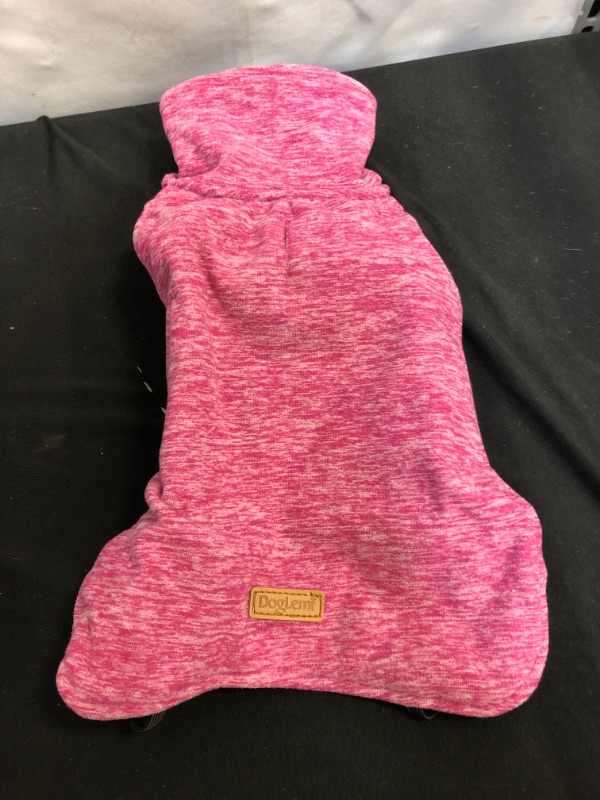 Photo 3 of DogLemi Pet Dog Winter Pink Pullover Coat Jacket - Size Medium
