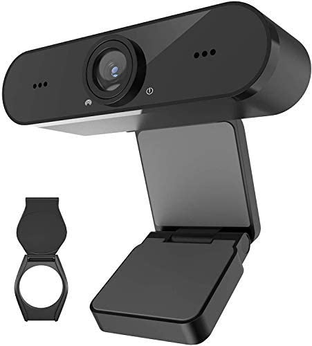 Photo 1 of 1080P Webcam with Microphone, High-Definition Desktop or Laptop Webcam, USB Camera with Built-in Microphone [Plug and Play], High-Definition for Video Calls, Recording, Meetings, Streaming, Games
