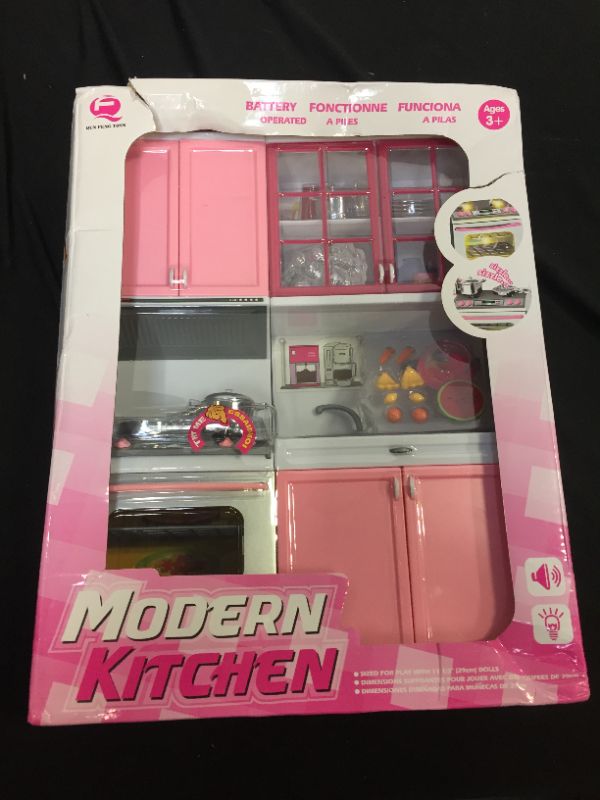 Photo 1 of Qun Feng Toys Battery Operated Modern Kitchen
