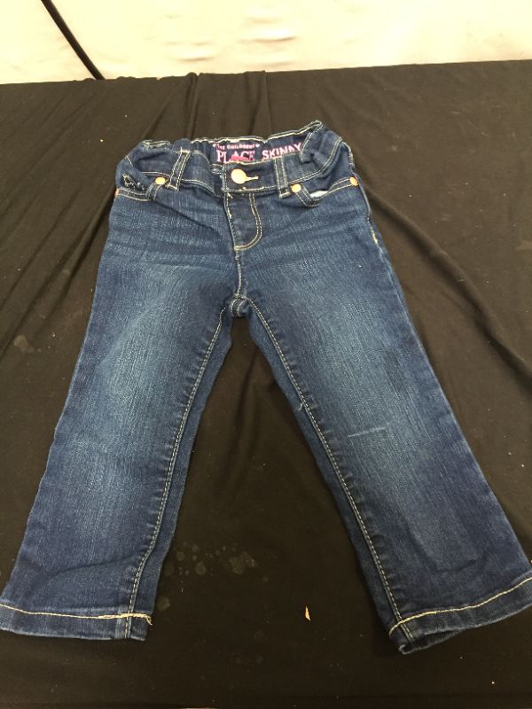 Photo 1 of LITTLE GIRLS SKINNY JEANS SIZE 2T