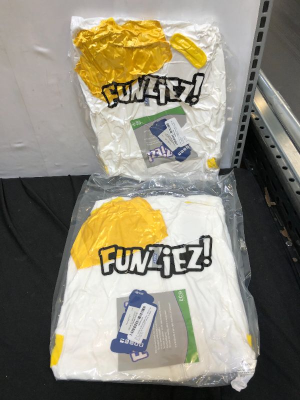 Photo 1 of Greek Goddess Pajama Dress - One Piece Novelty Toga Tunic Costume Romper by FUNZIEZ! (2 pack) X SMALL