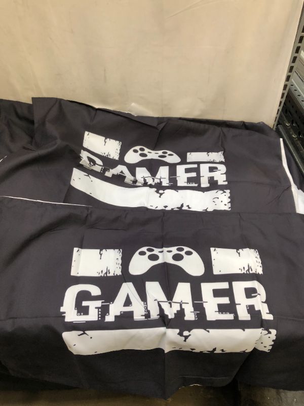 Photo 1 of  Gamer bed cover size full  (2 pillow covers)
200 x 230 cm