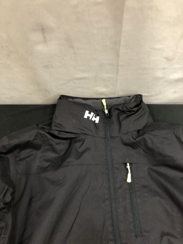 Photo 3 of Helly Hansen Crew Hooded Midlayer Jacket for Men Black 
Size: Large