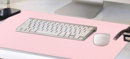 Photo 1 of desk pad (pink)