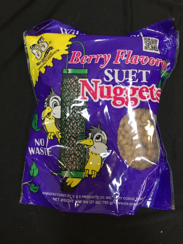 Photo 2 of  Nuggets High Energy Bird Food, Berry Flavor, 27 Ounce exp- 07/2024