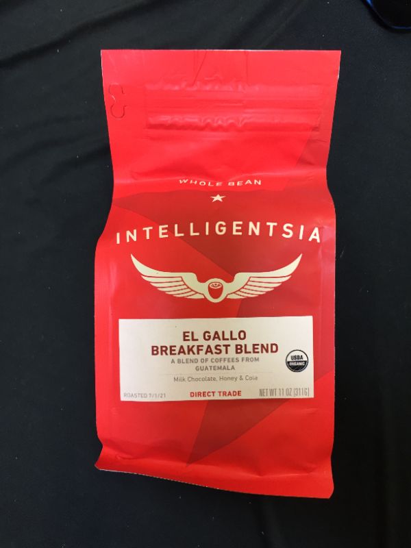 Photo 2 of Intelligentsia Organic El Gallo Breakfast Blend Coffee 12 oz. Bag best by sep 2021