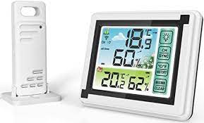 Photo 1 of Wireless indoor outdoor digital hygrometer thermometer 