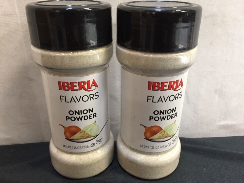 Photo 1 of  2 pack Iberia Onion Powder, 7.5 Ounce Exp--03-2025
