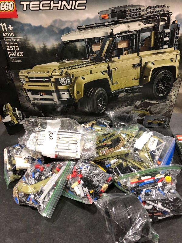 Photo 1 of **Only Parts** LEGO Technic Land Rover Defender 42110 Building Kit (2573 Pieces)
