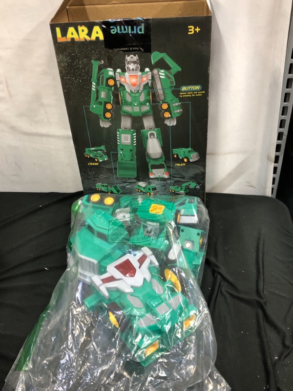 Photo 1 of Laradola Toys for 3 4 5 6 7 8 Year Old Boys - Construction Transform Robot Kids Toys Cars | STEM Building Toddler Toys for Kids Ages 4-8 | 5 in 1 Construction Toys Birthday Gifts for Boys Girls Kids
