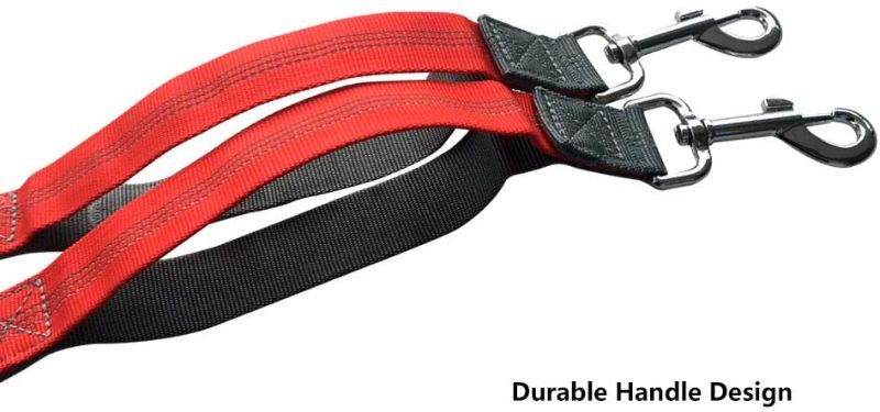 Photo 1 of Hands Free Dog Leash, Retractable Dog Running Leash, Elastic Bungee Dog Running Belt,Jogging Lead with Waist Belt for Dog Running, Walking,Hiking,Length Adjustable, Safety Buckle, 2 Control Handles
