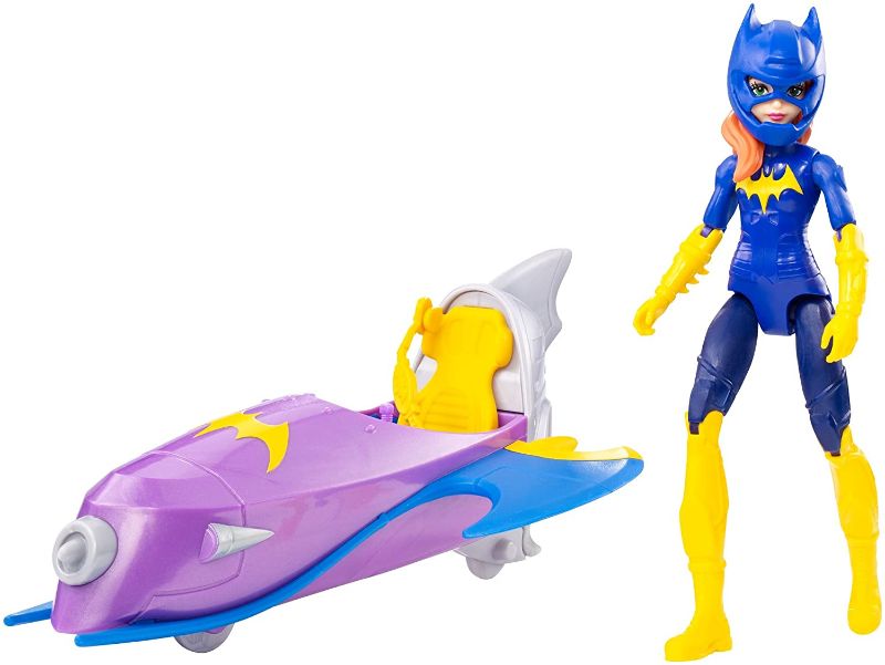 Photo 1 of DC Super Hero Girls Batgirl Action Figure with Batjet Vehicle