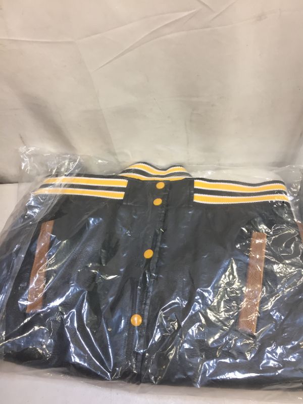Photo 1 of Cochise Cooley High School Varsity Letterman Leather Bomber Jacket
size M