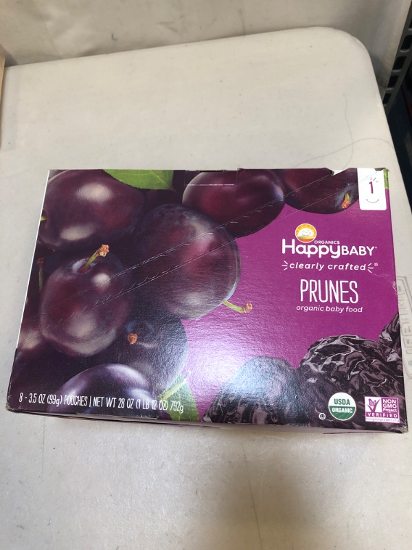 Photo 2 of (8 Pouches) Happy Baby Organics Prunes Baby Food 3.5 Oz
exzp july 15 2022