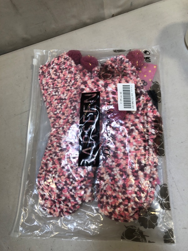 Photo 2 of 2 DIY Gift Boxes Valentine's Day Christmas Socks Cozy Super Soft Warm Fuzzy Plush Crew Socks Women's
