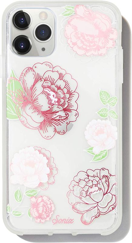 Photo 1 of Sonix French Rose Case for iPhone 11ProMax [10ft Drop Tested] Women's Protective Flower Clear Case for Apple iPhone 11 Pro Max
