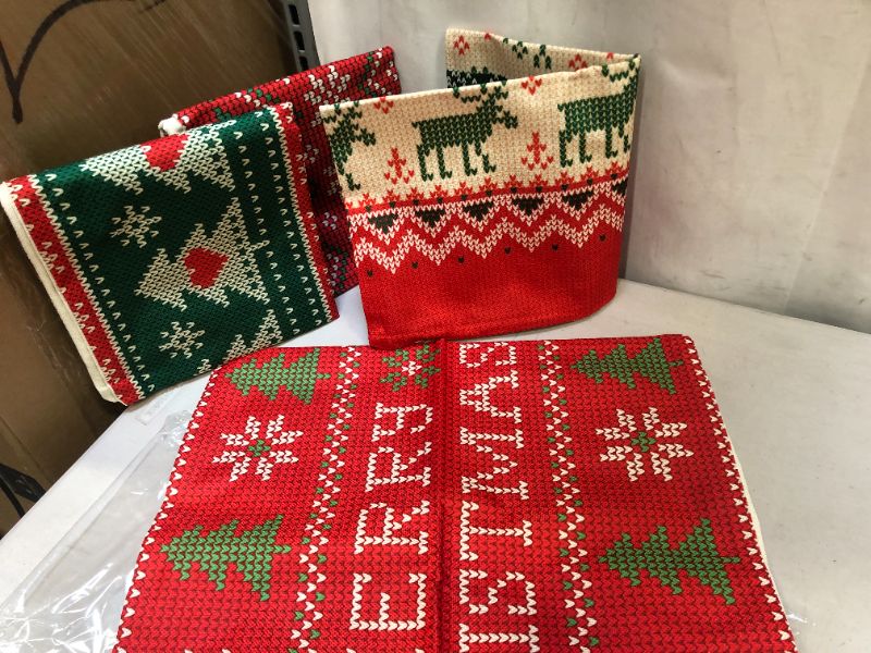 Photo 1 of 4 pieces Christmas Pillow Cover 17*17inches 