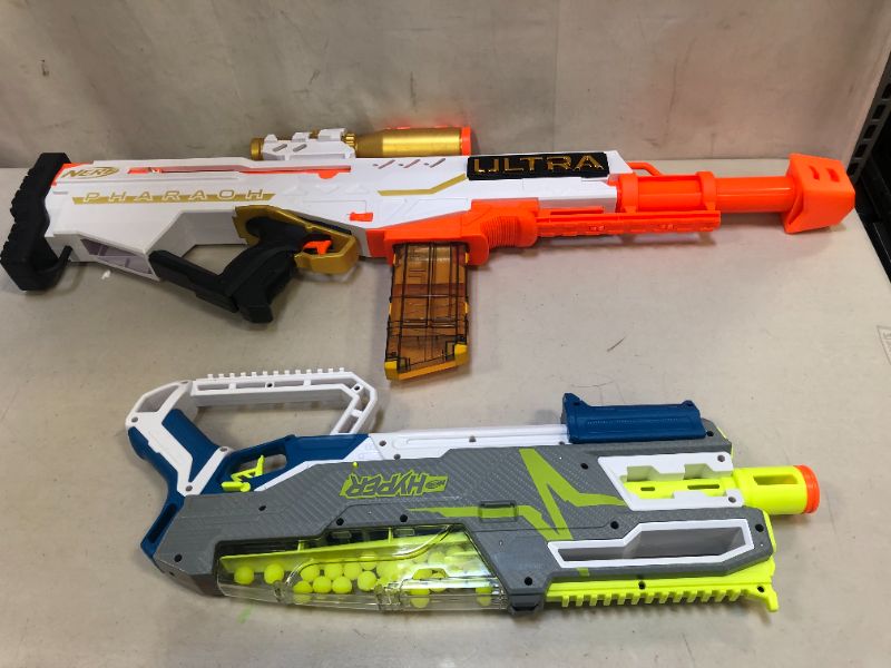 Photo 1 of 2 pack of nerf gun **just guns**