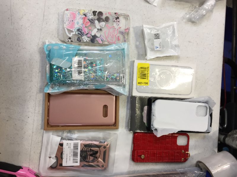 Photo 4 of miscellaneous bundle of items, phone cases