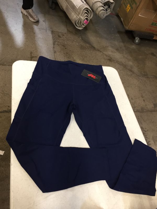 Photo 1 of size large navy blue yoga pants for women