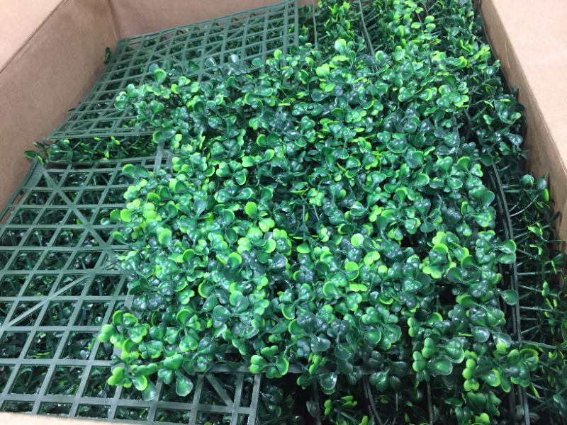 Photo 1 of ARTIFICIAL BOXWOOD TILES - 26 PCS -----9.5/8X9.5/8 INCH  
