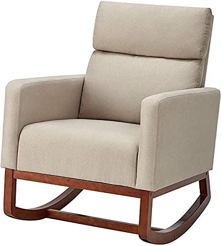 Photo 1 of  Fabric Rocker AVAWING Living Room Rocking Chair, 
