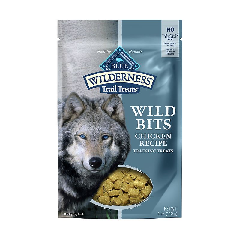 Photo 1 of 2PK, Blue Buffalo Wilderness Trail Treats Grain Free Wild Bits Dog Treats