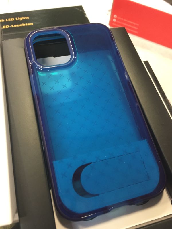 Photo 2 of 2pck, Tech21 - Evo Check Case for Apple iPhone 12 Mini - Classic Blue
