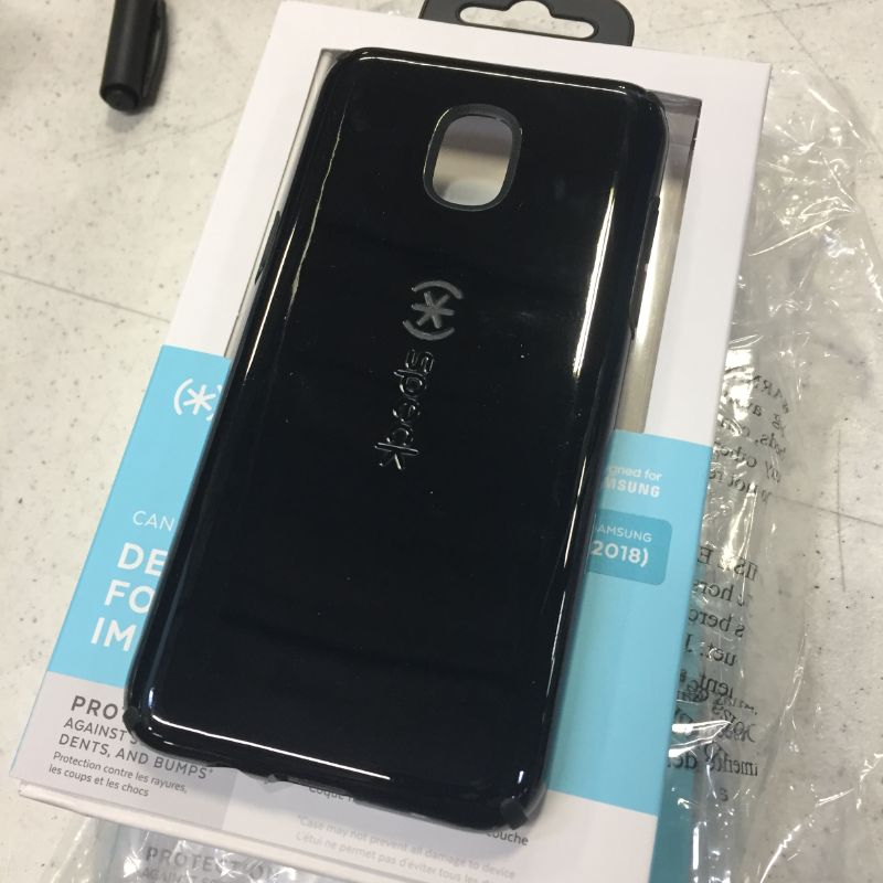 Photo 2 of 4pck, Speck Samsung J3 (2018) Candyshell Lite Case - Black
