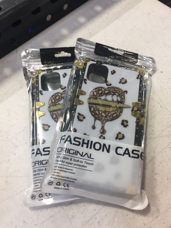 Photo 1 of Square Case Compatible iPhone 11 pro max  Lips in Bullet Luxury Elegant Soft TPU Shockproof Protective Metal Decoration Corner Back Cover Case iPhone 11 pro max Case