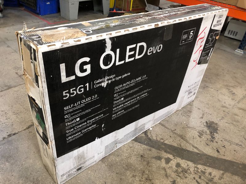 Photo 2 of LG G1 55" OLED Evo 4K Smart TV-OLED55G1PUA------open box 