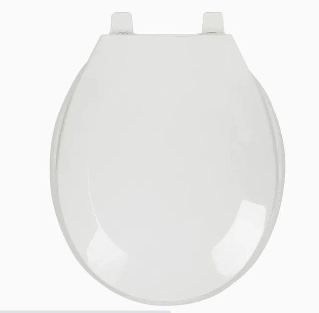 Photo 1 of AquaSource White Round Toilet Seat