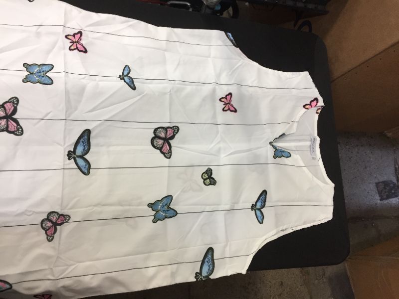 Photo 2 of conservative butterfly maxi dress, size medium